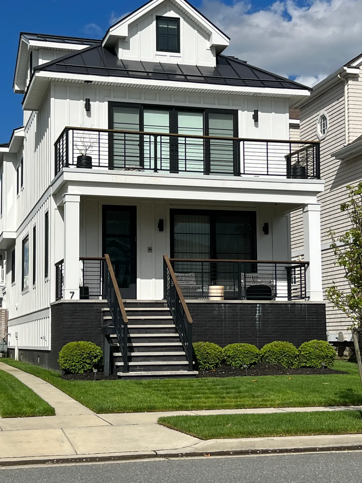 Hardie Board Siding on Modern Home, Avalon NJ