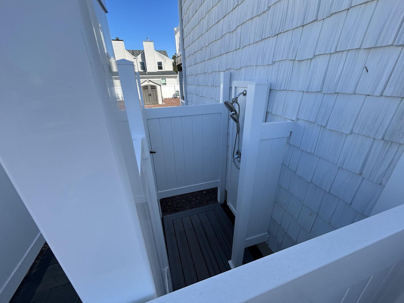 4x4 outdoor shower Cape May County NJ