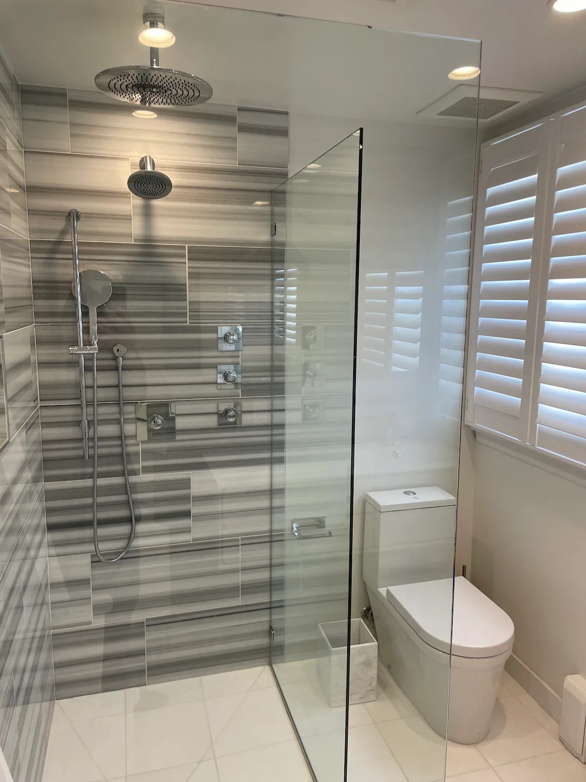 Custom Glass Shower Remodel, Margate NJ
