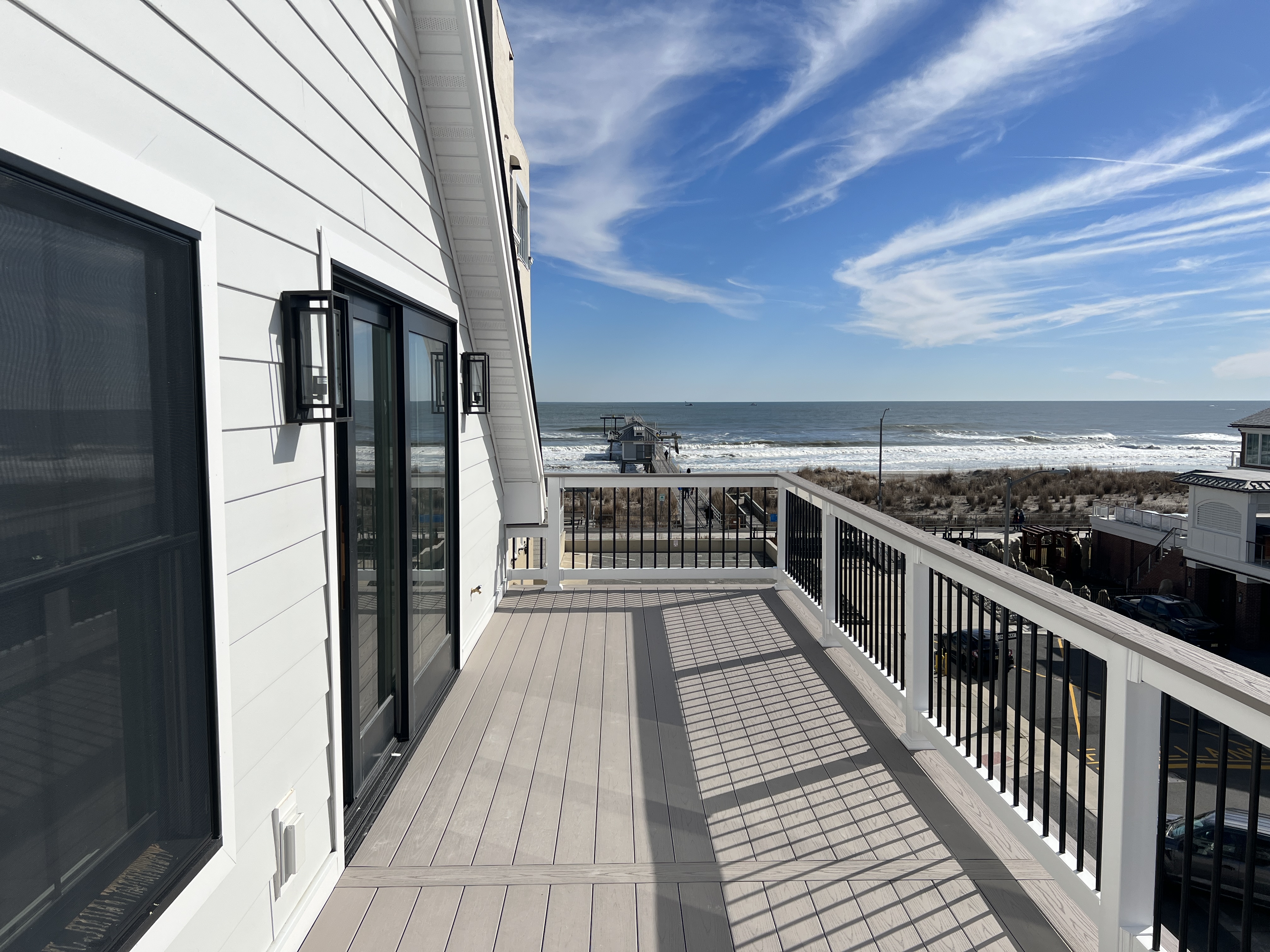 Oceanfront Trex Balcony Deck Ocean City NJ