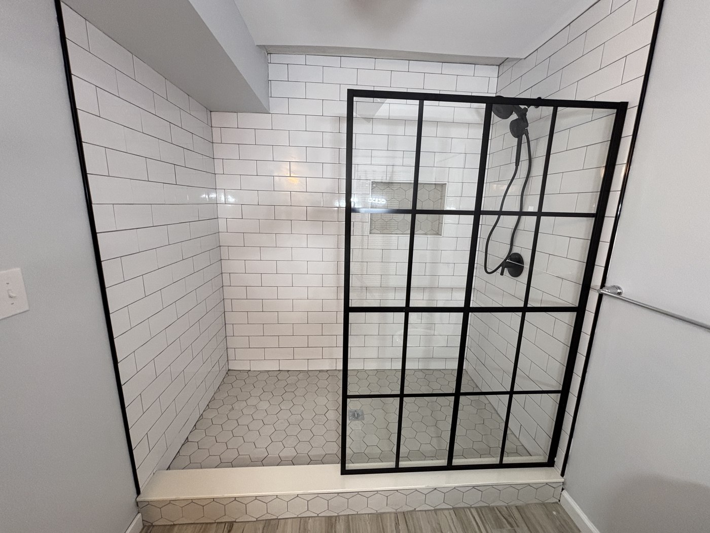 Bathroom remodel subway tile shower Wildwood NJ